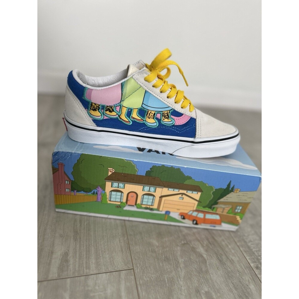 Vans x The Simpsons Old Skool “The Bouviers” Men’s 4.5 * Women’s 6 * New W Tags - Picture 4 of 13